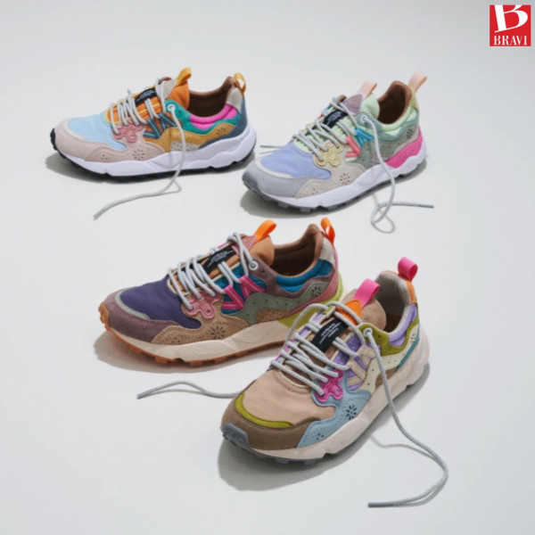 ‼️SUPER NEW ENTRY‼️ @flowermountain_official sneaker dal design giapponese, anima urban e con dettagli che fanno la differenza 🌸🔥...